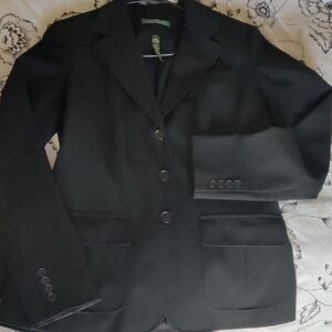 🖤Ralph Lauren Classic Black Blazer Size 6 Like New!
